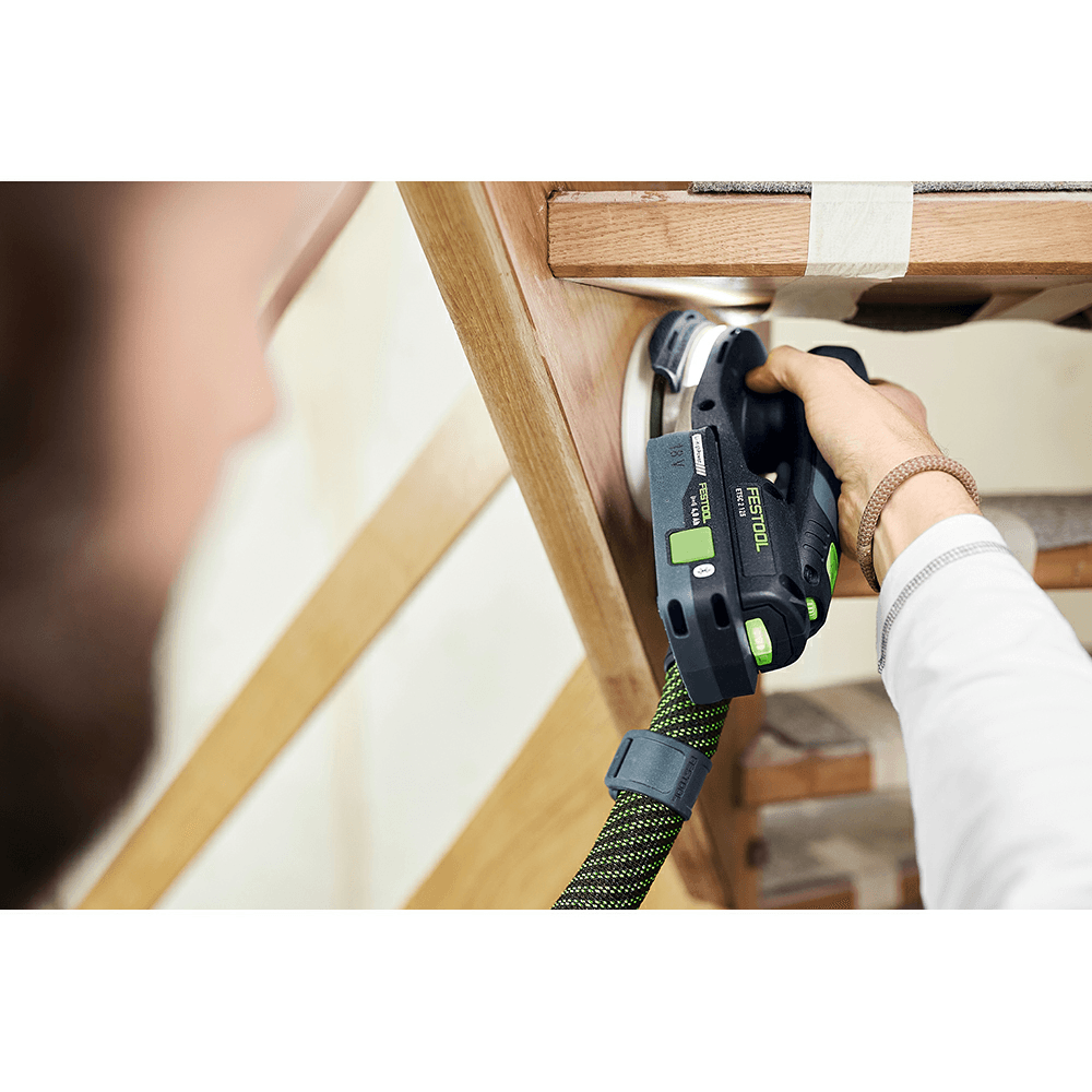 5" ETSC 2 125 I-PLUS Cordless Sander with 2 4.0Ah Batteries/Charger Alt 2 - Image