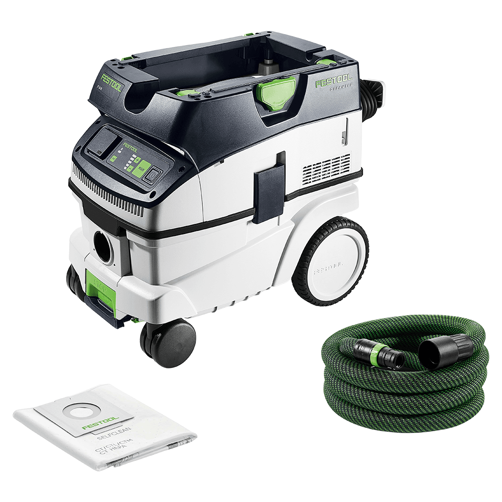 6.9/6.3 Gallon CLEANTEC CT 26 EI HEPA Dust Extractor Main - Image