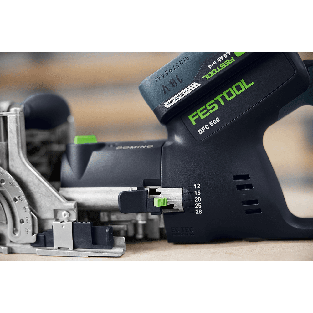 Domino Cordless Joiner DF 500 R, 18V, Brushless Motor, Bare Alt 13 - Image