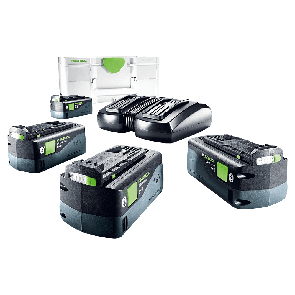 18V 5.0Ah Battery Starter Kit with Charger/Systainer Alt 1 - Image