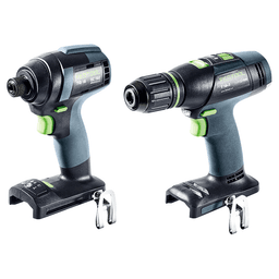 18V Brushless Motor, Bare Cordless Impact Driver and Drill 2 Tool Set Alt 1 - Image