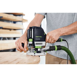 OF1400 EQ-F PLUS Palm Router Corded Motor Variable Speed with Light Module Alt 4 - Image
