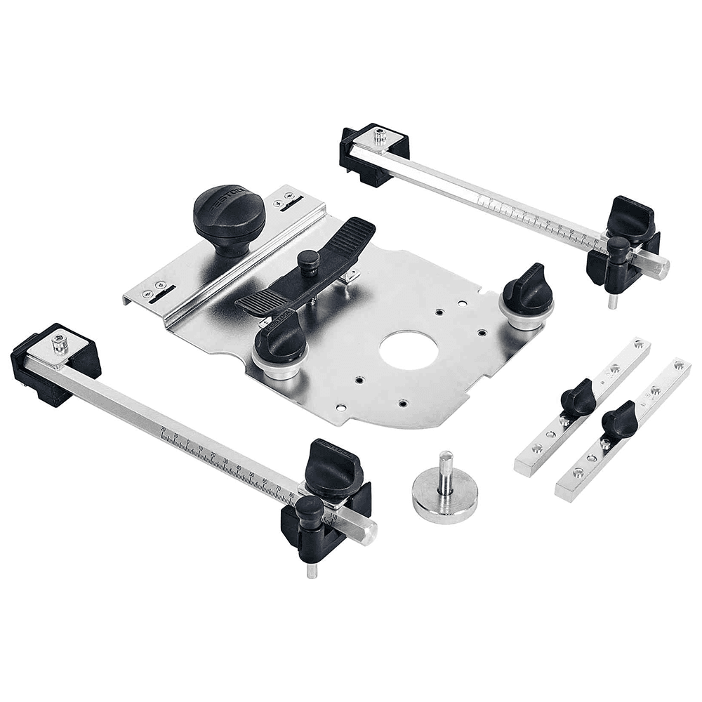 Festool 32mm Hole Drilling System - Linear Stops and Edge Stops for Parallel Guidance - Compatible with Festool Plunge Routers