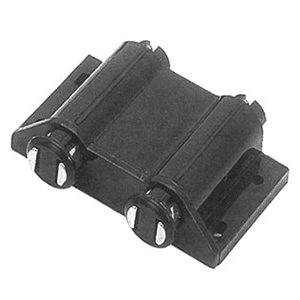 Double Magnetic Touch Latch, White - Alt Image 1