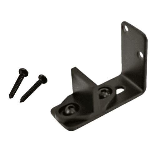 Matte Black Finish T-Guide for Sliding Barn Doors by Us Futaba