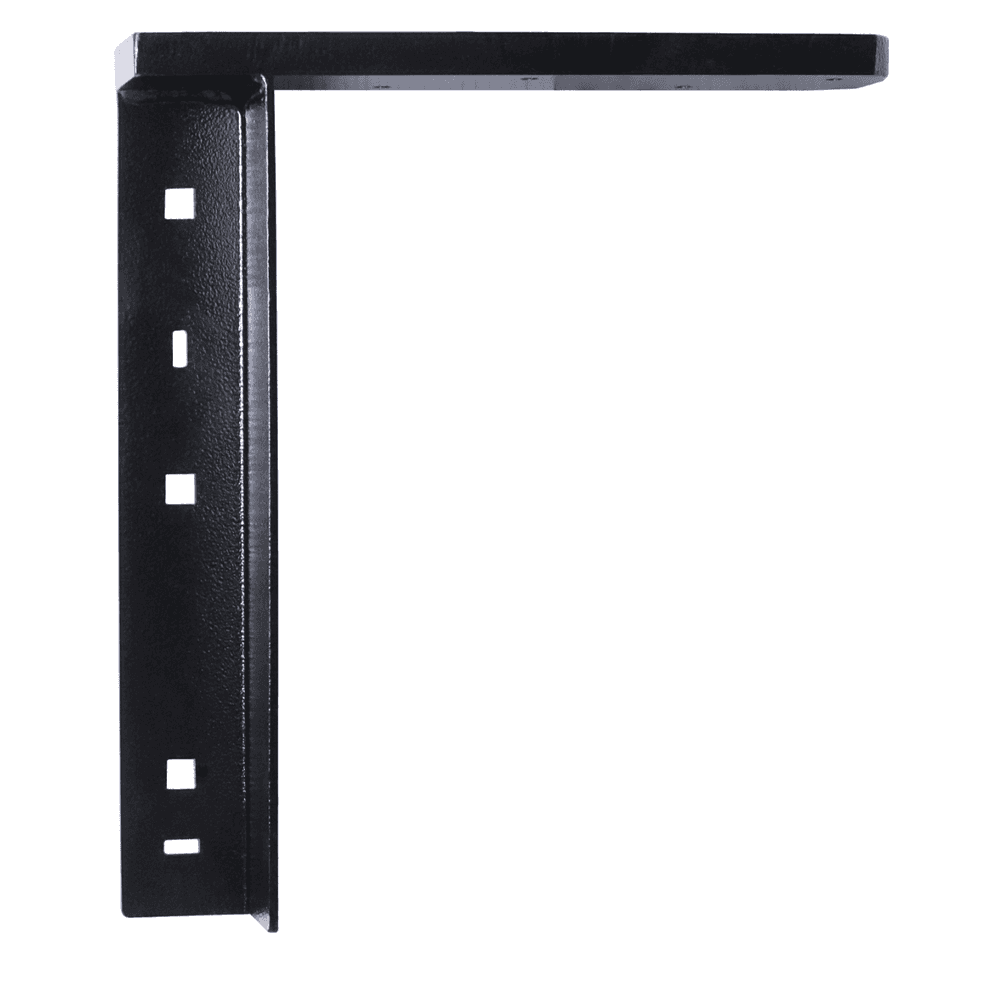 Pro Value Series Concealed Flat Bracket, Black - Main Image