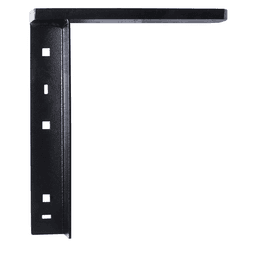 Pro Value Series Concealed Flat Bracket, Black - Main Image