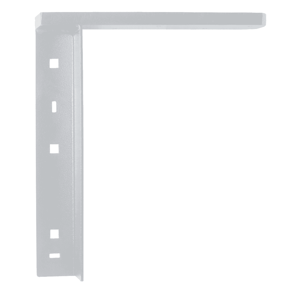 Pro Value Series Concealed Flat Bracket, White - Main Image