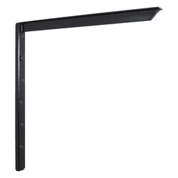 24" Hybrid L-Bracket, Black Finish