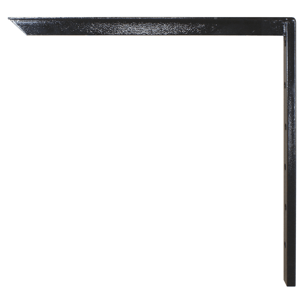 18" Hybrid L-Bracket, White Finish