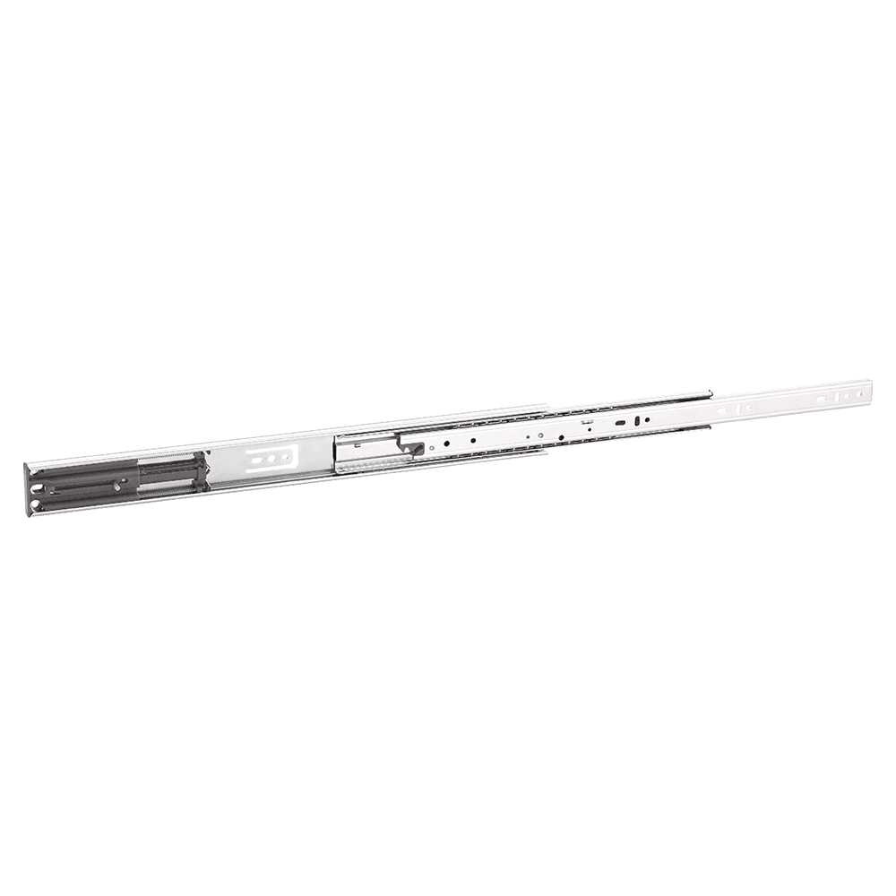 Us Futaba NJ-35D08 Drawer Slide - 100lb Capacity, Side-Mount, Soft-Closing, Zinc, 16" - Detail View
