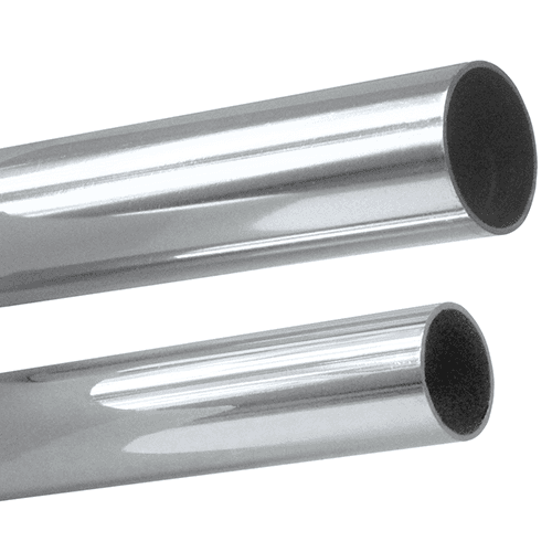 27mm diameter chrome closet rod, 12 inches long, seamless, 1.2mm thickness, Us Futaba