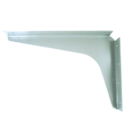 12" x 18" Workstation Bracket, Gray Finish (1 Pair) - Main Image