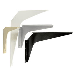 Us Futaba 5" x 8" Workstation Bracket, Black Finish (5 Pair) - Product Image 2