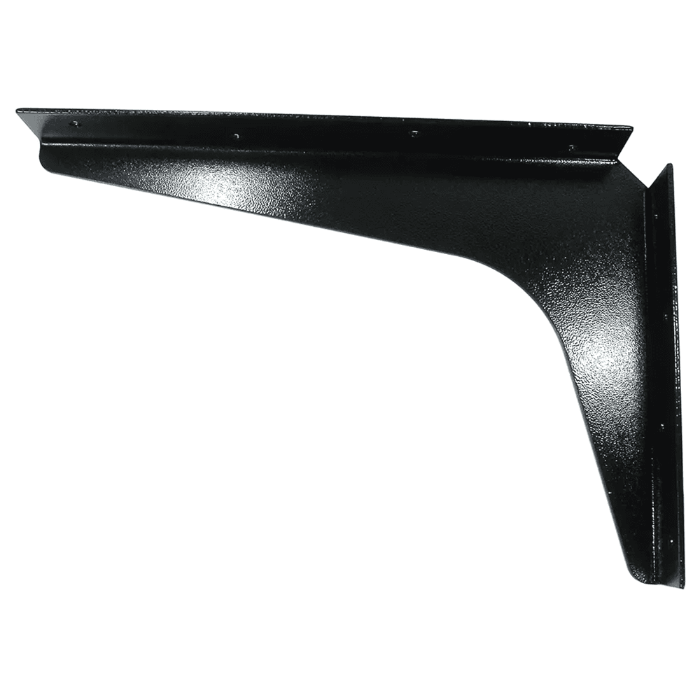 18" x 18" Heavy Duty Workstation Bracket, Black Finish (3 Pair) Main - Image