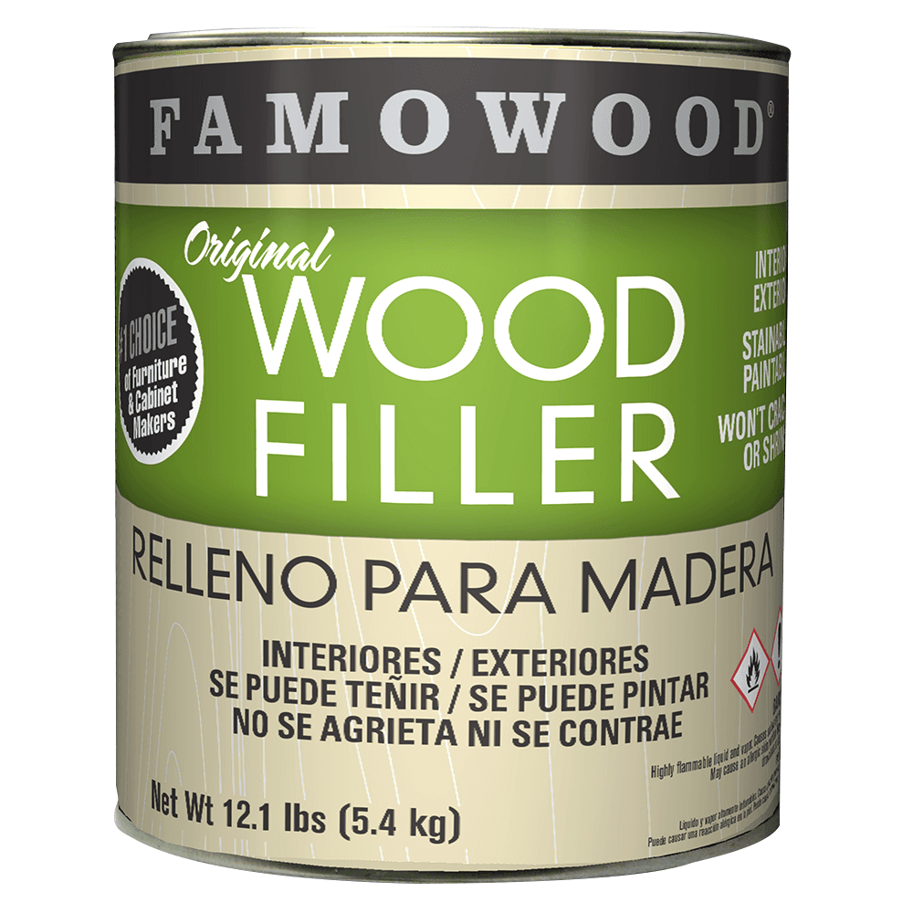 Famowood® Wood Filler, Solvent-Based, 1 Gallon, Alder - Alt Image 1
