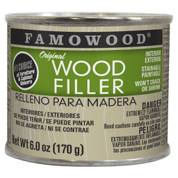 Famowood® Wood Filler, Solvent-Based, 6 oz, Walnut - Main Image