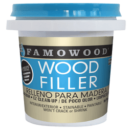 Famowood® Wood Filler, Water-Based, 6 oz, Oak - Main Image