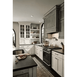 30" x 2.5" x 12" Floating Shelf, Hickory Alt 2 - Image