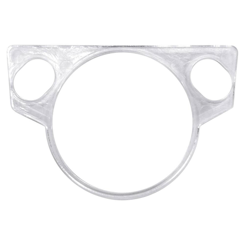 1.3mm Hinge Cup Spacer, Clear - Main Image