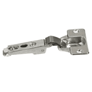 Nexis 95&#730; Opening Hinge, 48mm Bore Pattern, Soft-Closing, Full Overlay, Nickel-Plated, Screw-On - Main Image