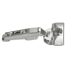 Nexis 110&#730; Opening Hinge, 45/48mm Bore Pattern, Soft-Closing, Full Overlay, Nickel-Plated, Impresso - Main Image