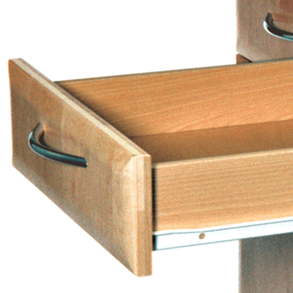 Grass Euro Drawer Slide with 100lb Capacity in Black