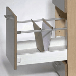 Pendaflex 20 inch File Railing Set in Gray - Keep your files organized with Grass