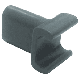 Gray File Railing Divider Clip for Organizing Papers and Folders by Grass