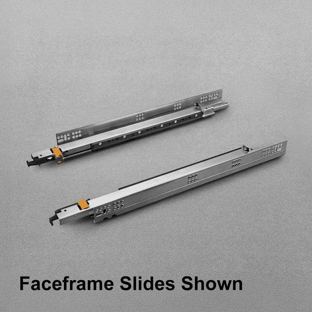 21" Progressa Undermount Drawer Slide for 5/8" Material and Frameless Cabinets - Main Image