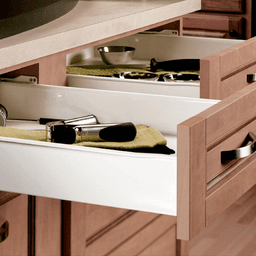 Grass Zargen 6136 Drawer Side Slide - Side View