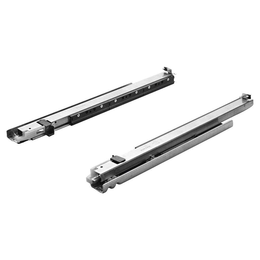 450" Progressa Shelf Undermount Slide, 170lb Capacity, Full Extension, Push Opening Main - Image