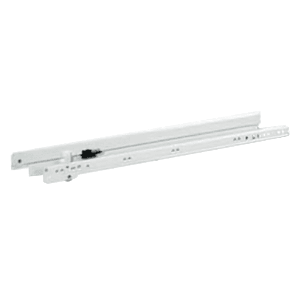 Grass Integra 9140 Full Extension Component with 100lb Capacity White 18 - Close Up