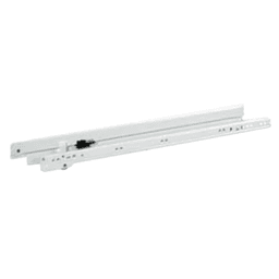 Grass Integra 9140 Full Extension Component with 100lb Capacity White 18 - Close Up
