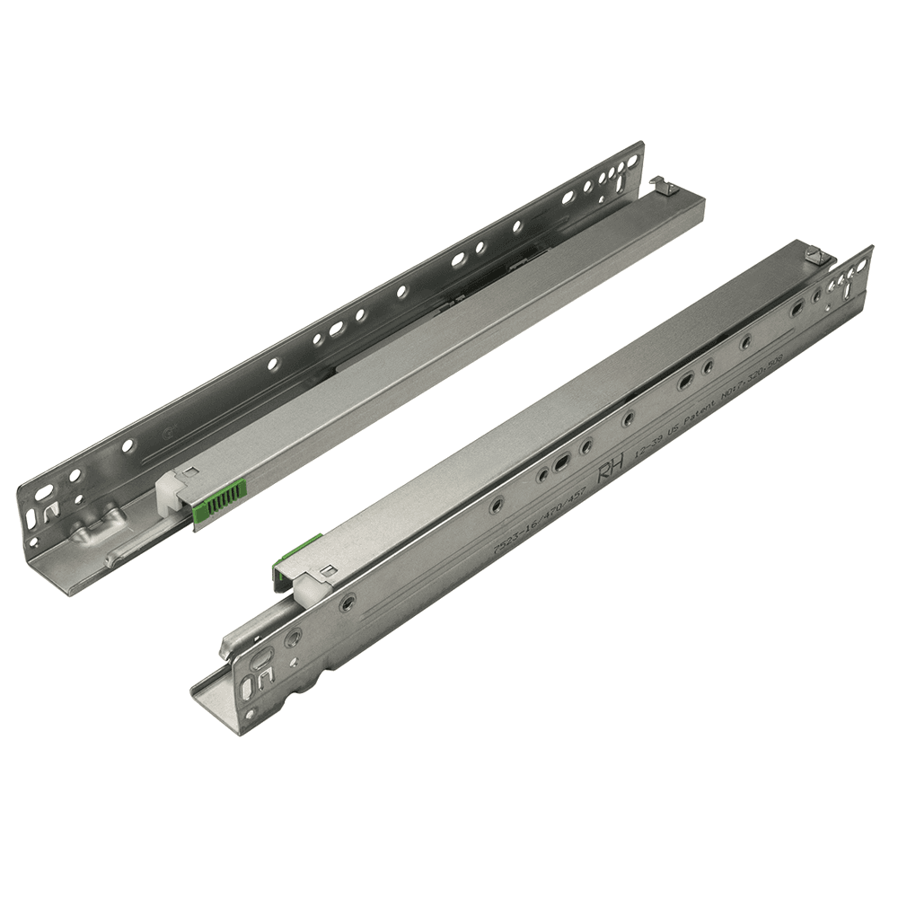 Elite Plus 16 Undermount Drawer Slide for 5/8" Material, 100lb Capacity Full Extension Soft-Closing