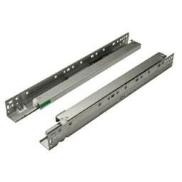 Full Extension Soft-Closing Drawer Slide for 5/8" Material, 100lb Capacity