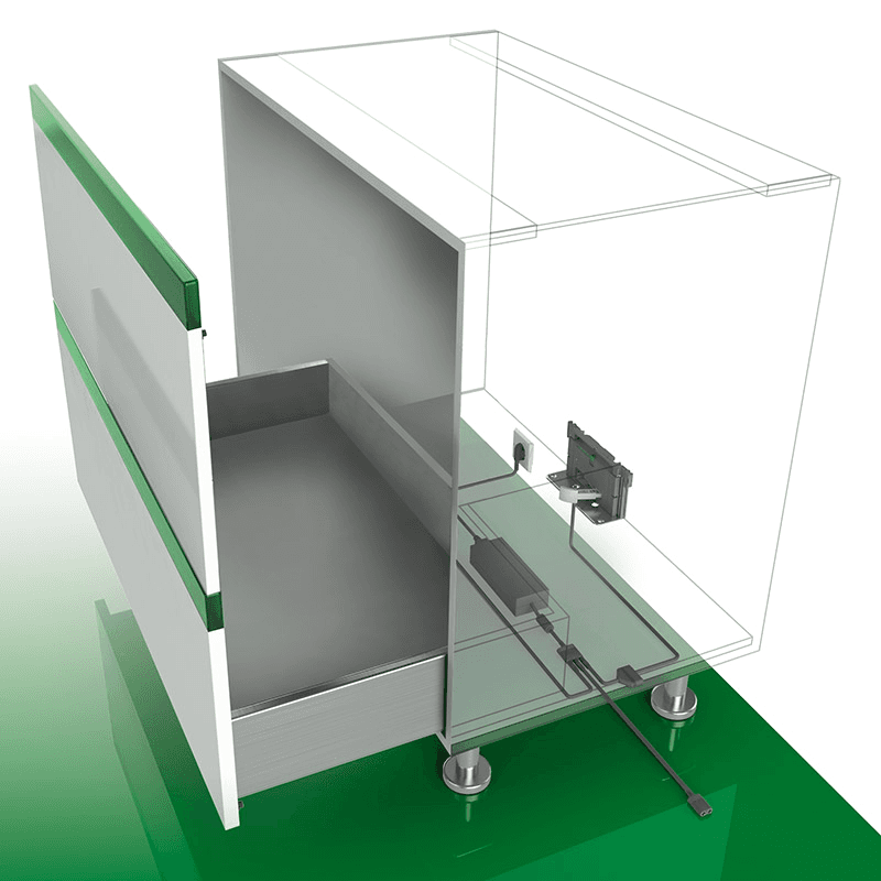 Sensomatic Waste Bin Kit for DWD XP - Alt Image 2