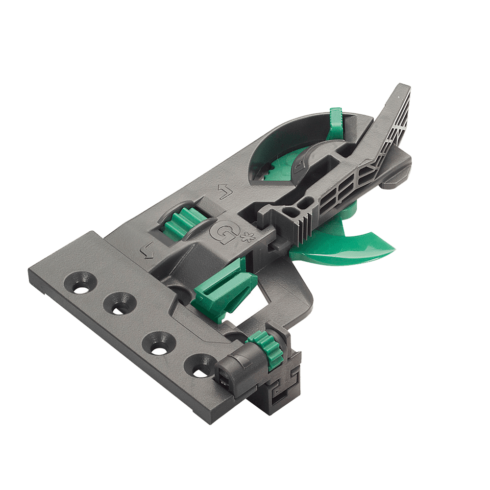 Dynapro 3D Left-Hand Front Locking Device with Flange - Main Image