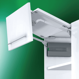 Kinvaro F-20 Spring C Bi-Fold Lifter Set, Gray, Cabinet Height 700mm - 749mm - Alt Image 2
