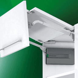Kinvaro L-80 Spring B Parallel Lifter Set, Gray, Cabinet Height 430mm - 600mm - Alt Image 1