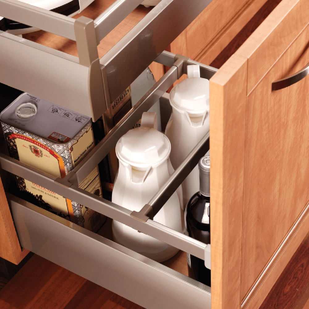 High-Quality Divider Rail Set for Efficient Cabinet Organization - Image 2