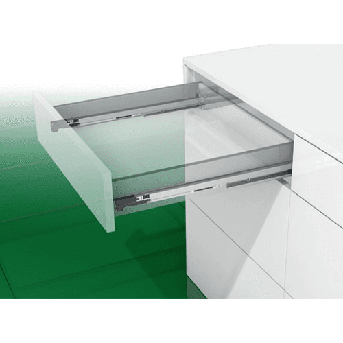 Grass Nova Pro P904 Cabinet Member Set drawer slide with full extension and soft close technology.