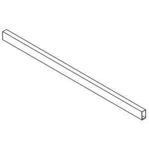 Silver Divider Railing - Nova Pro Scala 1150mm - Grass - Product Image 2