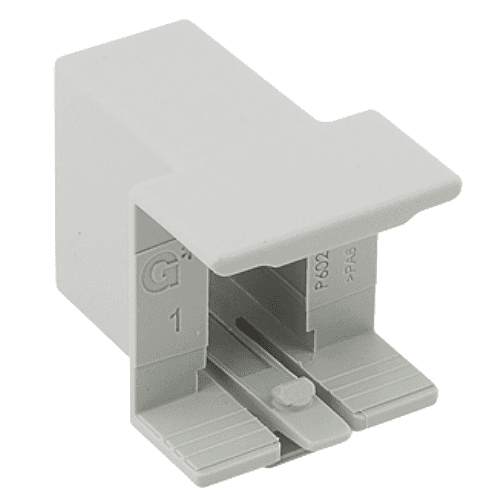 Grass Nova Pro Scala Divider Railing Clip for Rectangular Railing Stone Finish
