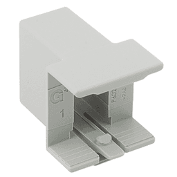 Grass Nova Pro Scala Divider Railing Clip for Rectangular Railing Stone Finish