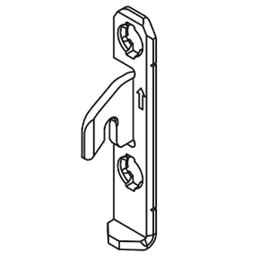 Grass Nova Pro Scala Screw-On Front Bracket Drawer System Mounting Image