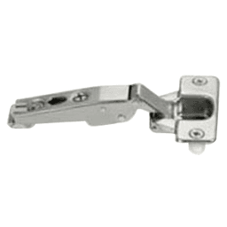 Nexis 125&#730; Opening Hinge, 48mm Bore Pattern, Soft-Closing, Full Overlay, Nickel-Plated, Screw-On - Main Image