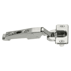 Nexis 110&#730; Opening Hinge, 45mm Bore Pattern, Self-Closing, Full Overlay, Nickel-Plated, Dowelled - Main Image