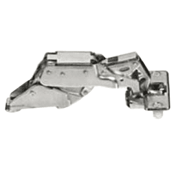 Nexis 170&#730; Opening Hinge, 45mm Bore Pattern, Soft-Closing, Full Overlay, Nickel-Plated, Dowelled - Main Image