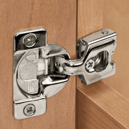 TEC 864 108&#730; Opening Wrap-Around Face Frame Hinge, 45mm Boring Pattern, Soft-Closing, 1-3/8" Overlay, Screw-On - Alt Image 1